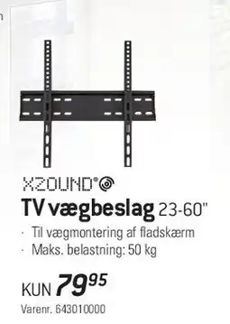Thansen TV vægbeslag 23-60 tilbud