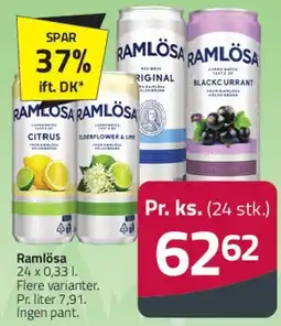 Fleggaard Ramlösa (24 x 0,33 l) tilbud