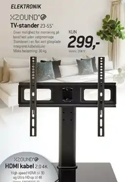 Thansen TV-stander 23-55 tilbud