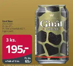 Fleggaard Giraf Gold tilbud