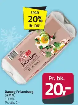 Fleggaard Danæg Frilandsæg tilbud