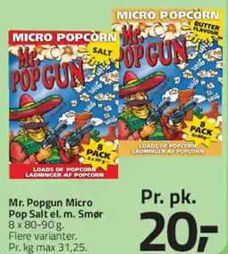 Fleggaard Mr. Popgun Micro Popcorn tilbud