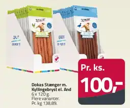 Fleggaard Dokas Stænger tilbud