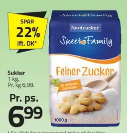 Fleggaard Feiner Zucker / Sukker (1 kg) tilbud