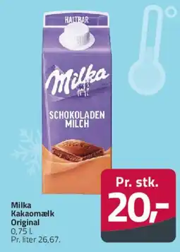 Fleggaard Milka Kakao Mælk Original tilbud