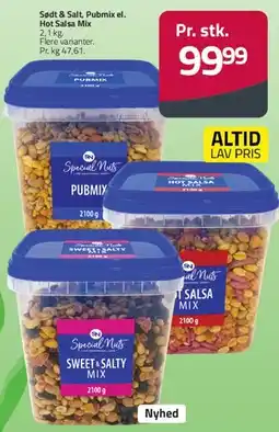 Fleggaard Special Nuts (Sweet & Salty Mix / Pubmix / Hot Salsa Mix) tilbud