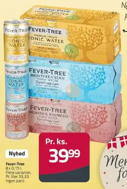 Fleggaard Fever-Tree tonic water tilbud