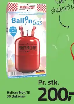 Fleggaard Helium (til ca. 30 balloner) tilbud