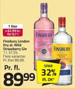 Fleggaard Finsbury Gin tilbud