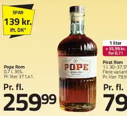 Fleggaard Pope Rom tilbud