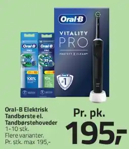 Fleggaard Oral-B Vitality Pro elektrisk tandbørste tilbud