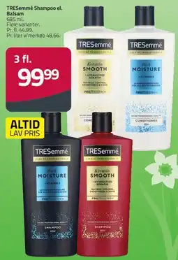 Fleggaard TRESemmé Shampoo / Balsam tilbud