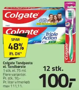 Fleggaard Colgate Tandpasta tilbud