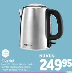 Din Isenkræmmer Elkedel tilbud