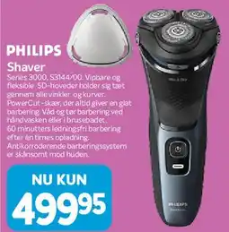 Din Isenkræmmer Philips Shaver (mellemklasse) tilbud
