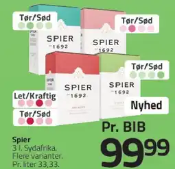 Fleggaard Spier (BIB) tilbud