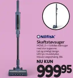 Din Isenkræmmer Nilfisk Skaftstøvsuger tilbud