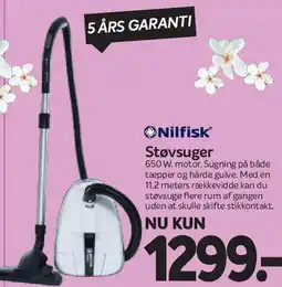 Din Isenkræmmer Nilfisk Støvsuger tilbud
