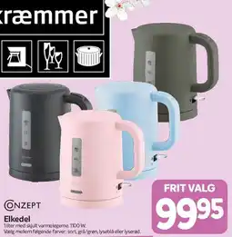 Din Isenkræmmer Elkedel tilbud