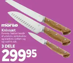 Din Isenkræmmer Knivsæt (3 dele) tilbud