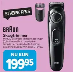 Din Isenkræmmer Braun Skægtrimmer tilbud