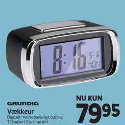 Din Isenkræmmer Grundig Vækkeur tilbud