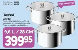 Din Isenkræmmer Tefal Gryde 9,6 L / 28 cm tilbud