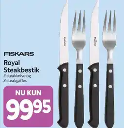 Din Isenkræmmer Royal Steakbestik tilbud