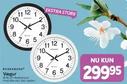 Din Isenkræmmer Rosenborg Vægur tilbud