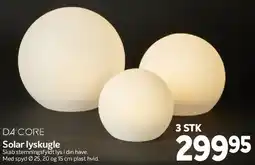 Din Isenkræmmer Solar lyskugle tilbud