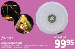 Din Isenkræmmer Campinglyskæde / LED-lampe tilbud
