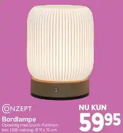 Din Isenkræmmer Bordlampe tilbud