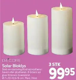 Din Isenkræmmer Solar Bloklys tilbud