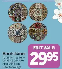 Din Isenkræmmer Bordskåner tilbud