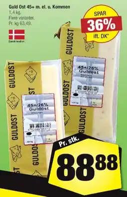 Calle Guld Ost 45+ tilbud