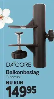 Din Isenkræmmer Balkonbeslag tilbud