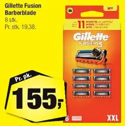 Calle Gillette Fusion Barberblade tilbud