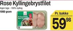 ABC Lavpris Rose Kyllingebrystfilet tilbud
