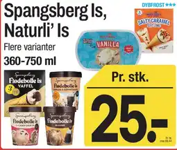 ABC Lavpris Spangsberg Is / Naturlig Is tilbud