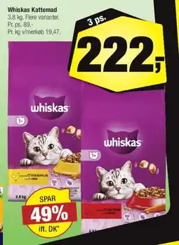 Calle Whiskas Kattemad tilbud