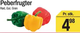 ABC Lavpris Peberfrugter tilbud