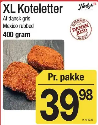 ABC Lavpris XL Koteletter tilbud