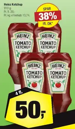 Calle Heinz Tomato Ketchup tilbud