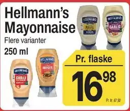 ABC Lavpris Hellmann's Mayonnaise tilbud