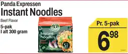 ABC Lavpris Panda Expressen Instant Noodles tilbud