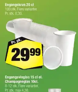 Calle Engangskrus 20 cl tilbud