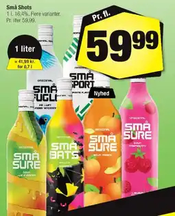 Calle Små Shots / Små Sure tilbud