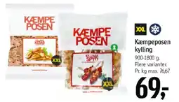 Føtex Kæmpeposen kylling tilbud