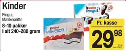 ABC Lavpris Kinder (Pinguí / Mælkesnitte) tilbud