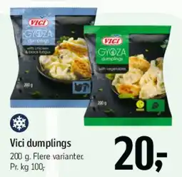 Føtex Vici dumplings tilbud